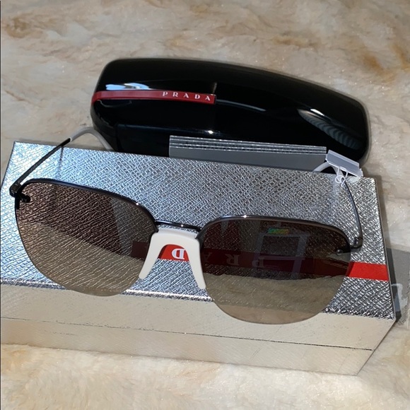 PRADA LINEA ROSSA SUNGLASSES - Picture 12 of 16